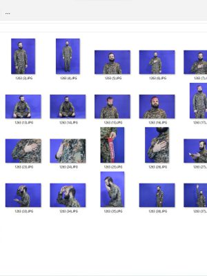 تصاویر باکیفیت لباس نظامی پیکسلی (۴۰ تصویر)